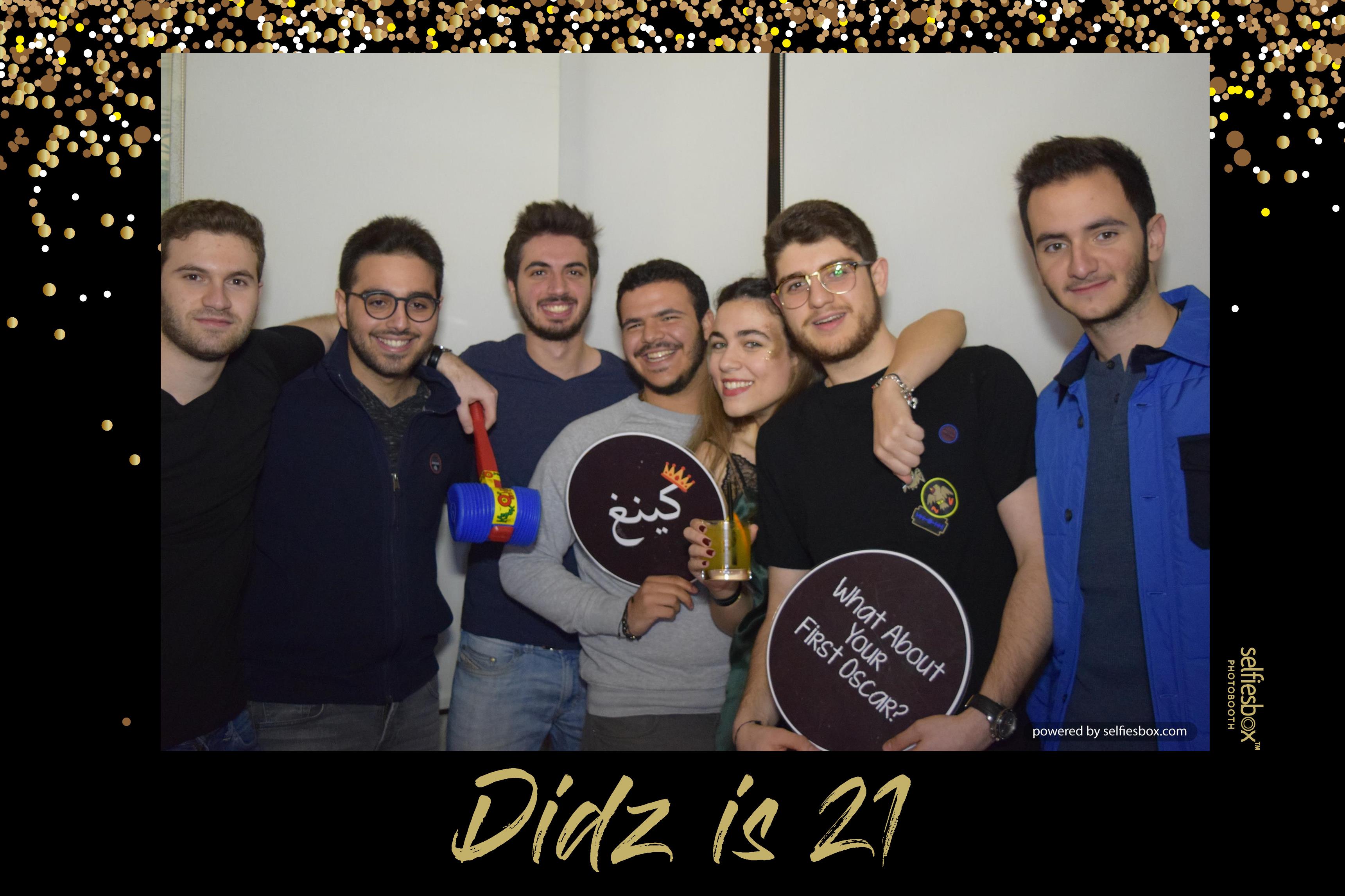 Birthday photobooth event 3