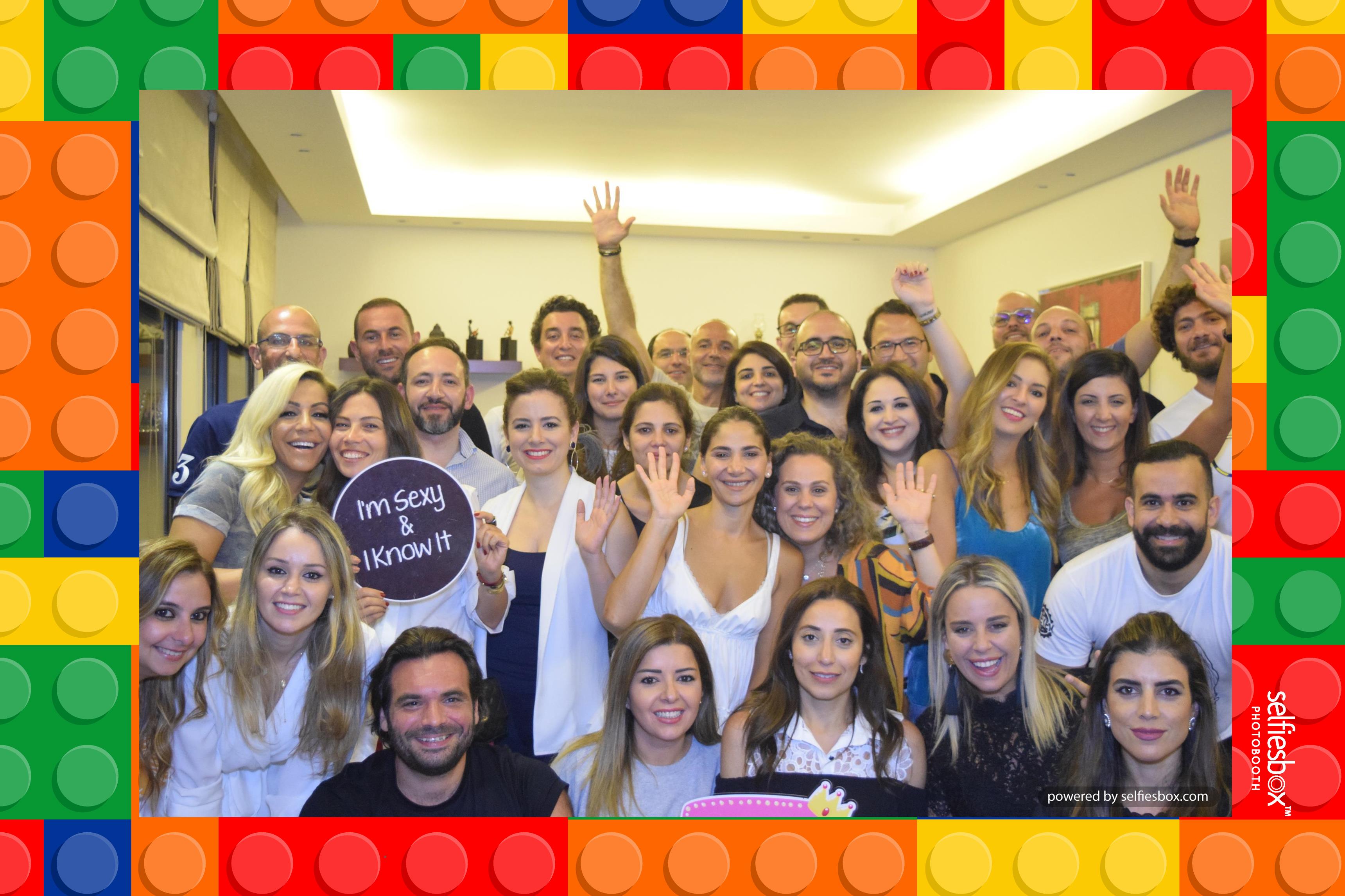 Birthday photobooth event 5
