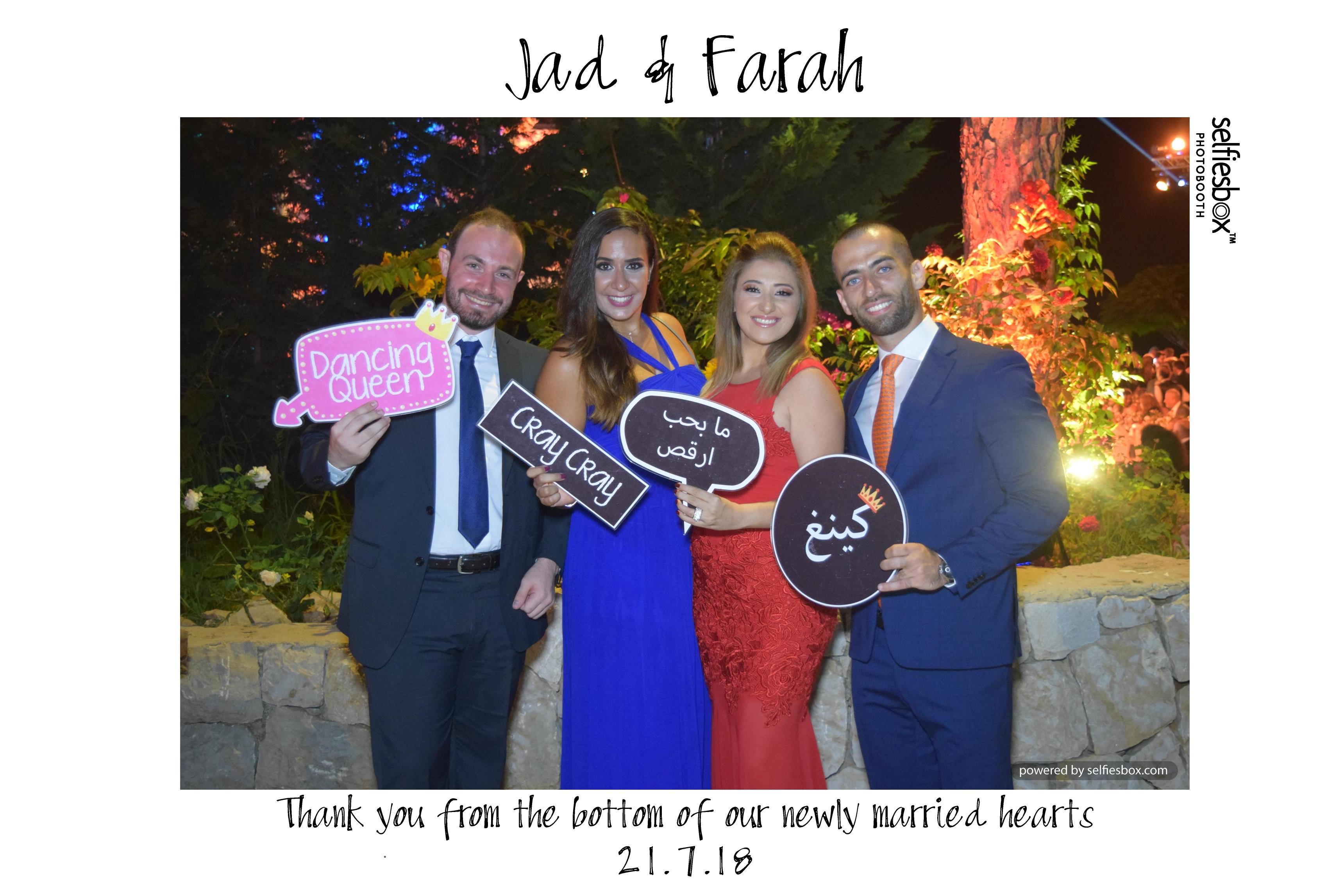 Jad Weds Farah