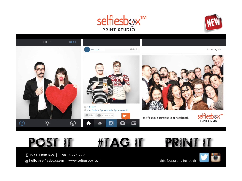 SelfiesBox Print Studio have your Selfie Printed