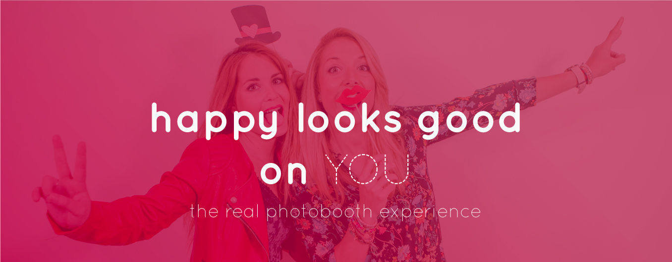Selfiesbox photobooth — happy looks good on you